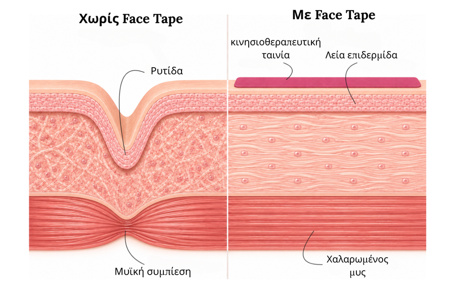 Как Face Tape действа на кожата
