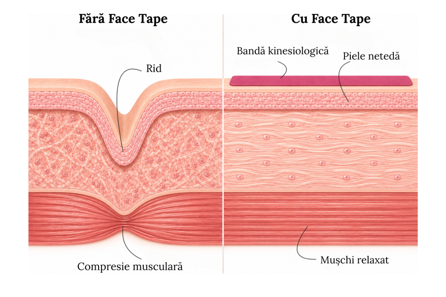Как Face Tape действа на кожата